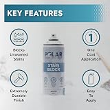Polar Stain Block Spray 400ml White Primer for Walls Ceilings view 2