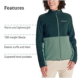 MARMOT Women's Rocklin Full-Zip Jacket, Warm