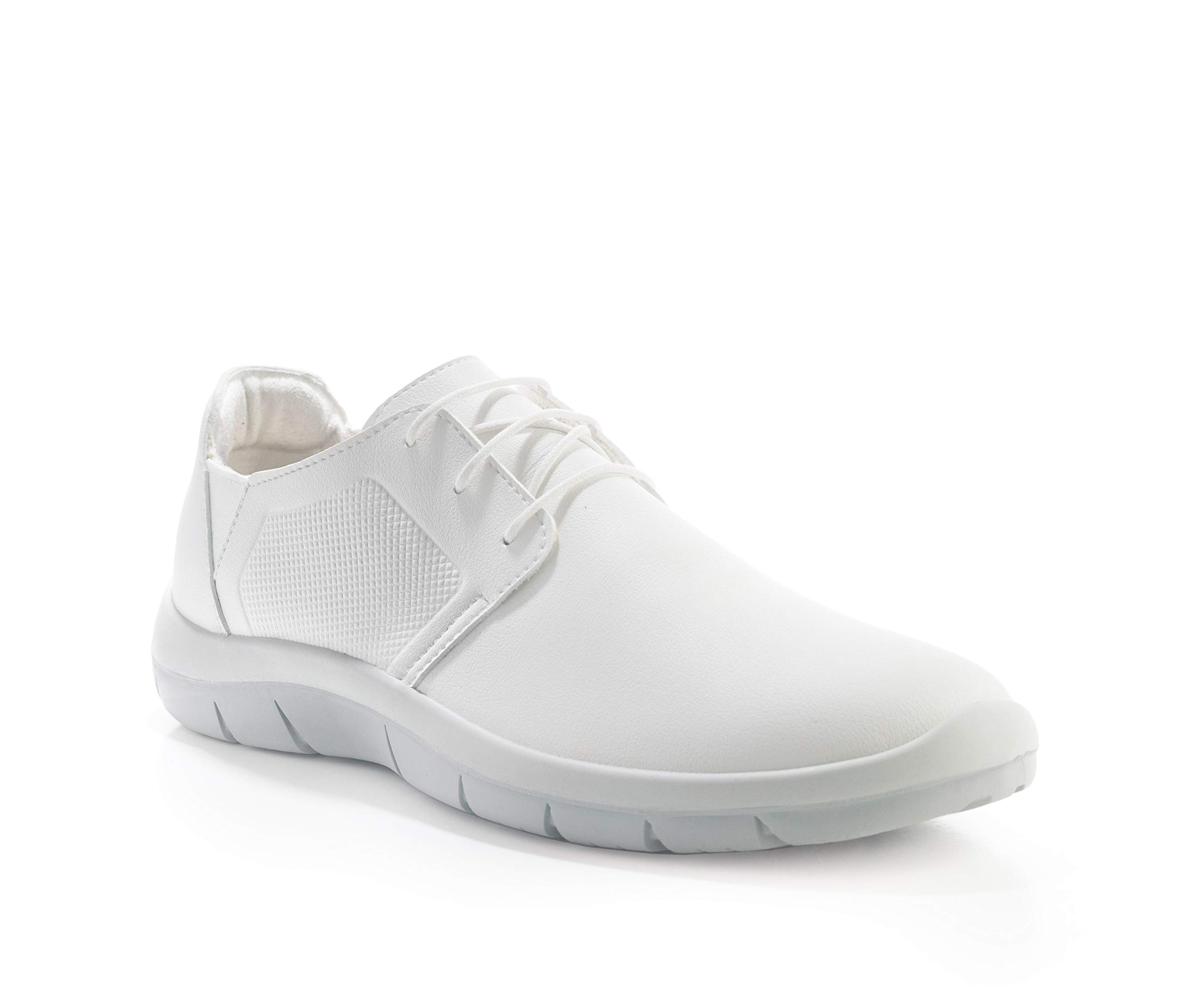 Codeor GOLFB.44 Golf Professional Lacing Safety Shoe - White, 44 Size