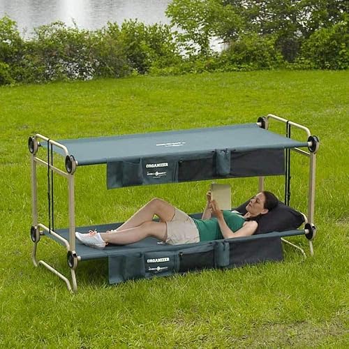 Disc-O-Bed X-Large Cam-O-Bunk Benchable Bunked Double Cot w
