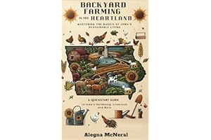 Backyard Farming in the Heartland: Mastering the Basics of Sustainable Living: A Quickstart Guide to Iowa’s Gardening, Livestock and More
