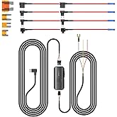 VIOFO Type-C HK6 Acc Hardwire Kit with 8PCS Full Set Circuit Fuse Tap for A329S Series/ A119M Pro, Support Hybrid Parking Mode, Automatic Voltage Display, Low Power Consumption