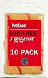 ProDec 10 Pack 4 inch Long Pile Woven Mini Paint Roller for Walls Ceilings view 2