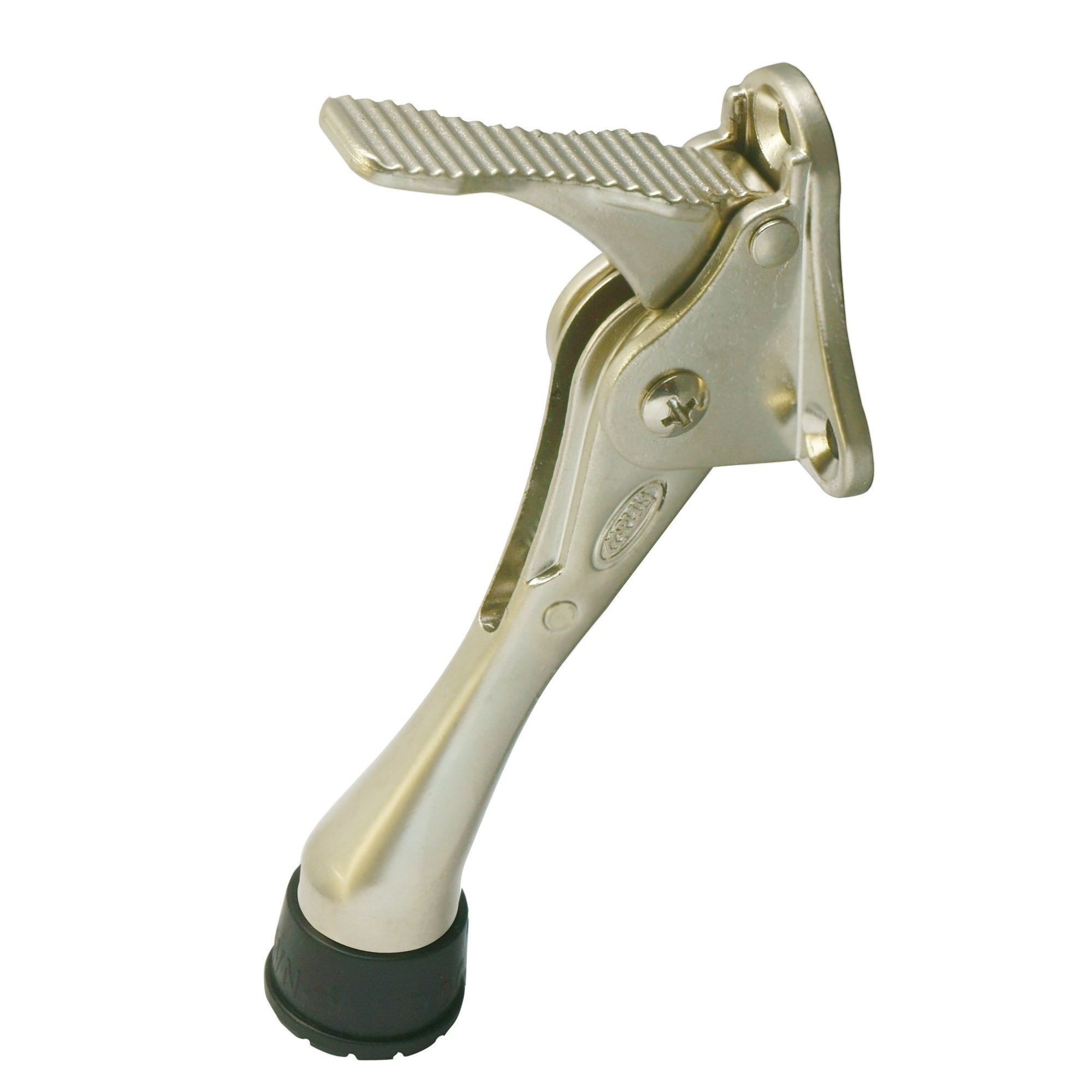 Stop Door Stopper Pedal Step Easy Kick Down Height Adjustable Rubber