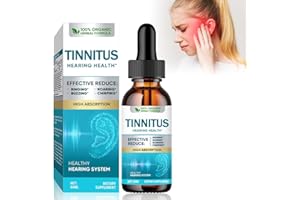 DIJKOO Tinnitus Relief for Ringing Ears, Natural Herbal Tinnitus Ear Ringing Relief, Effectively Reduce Ear Noise for Men & Women