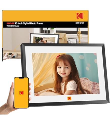 Amazon.com : KODAK RDPF-1020V Digital Photo Frame, 10.1
