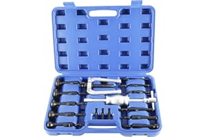 KUNTEC Blind Inner Bearing Race and Seal Puller Hole Remover Extractor Set Slide Hammer Tool Kit