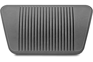 Suspenix Brake Pedal Pad Cover Compatible with Jeep 1999-2018 Wrangler TJ JK, 2002-2012 Liberty KJ KK, 1999-2010 Grand Cherok