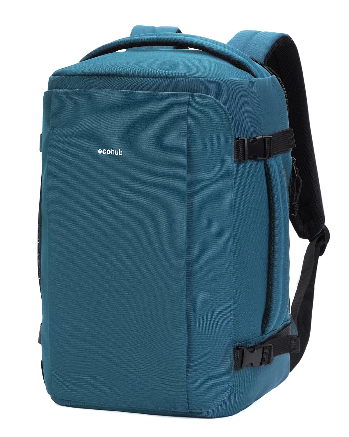 ECOHUB 40L Carry-On Travel Backpack, TSA-Friendly, 18x13x8 inches