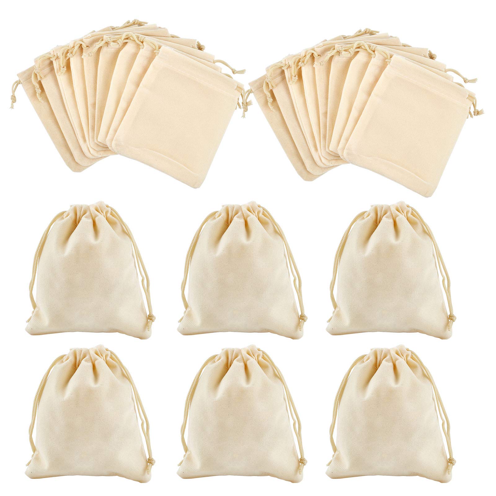 NBEADS 30 Pcs Velvet Pouches, Velvet Bags Candy Gift Bags Party Wedding Favors Bags for Jewelry Storage, 12x10cm