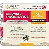 Dr Synbio Womens Hormonal Support Probiotics & Organic Prebiotics – Triphala, Chicory, 50 Billion CFU & 8 Multiple Strains, H