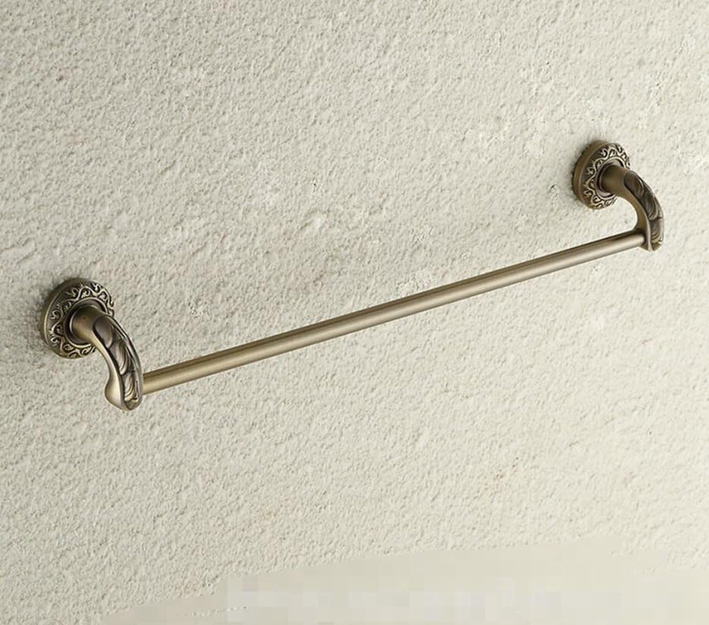 Suckle accesorios de baño Barra de toalla Bronce tallado ...