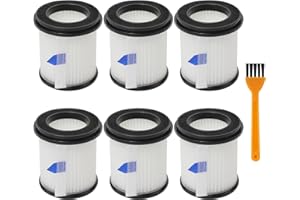 MMXIANG 6 Pack HEPA Filter Compatible with INSE N5S N5T S6T S6P Pro Cordless Vacuum Cleaner, Replacement for Pro S610/TMA T120 T121 T151 T150 T220 T210 T181 T180 T220 Cordless Vacuum Cleaner