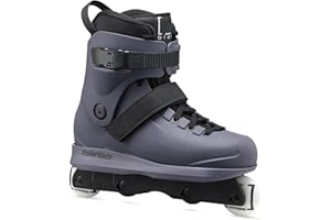 Rollerblade Blank Team Unisex Adult Fitness Inline Skate, Gray, Urban Performance Inline Skates