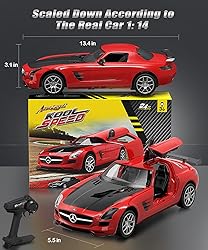 AEROQUEST Remote Control Car, 1:14 Scale Mercedes