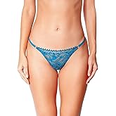 Huit BIJ-J10 Bijou Scalloped Edges Ladies String Turquoise Large