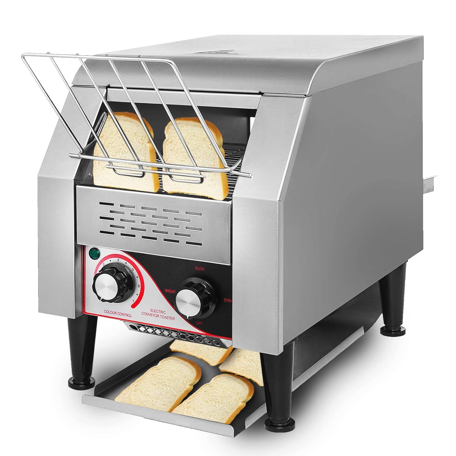 KITGARN 2.2KW Electric Conveyor Toaster 300PCS/H Electric Commercial