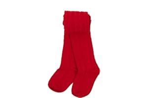 Leveret Girls Tights Baby/Toddler/Big Girls Cable Tight Variety if Colors (Size 6 Months-14 Years)
