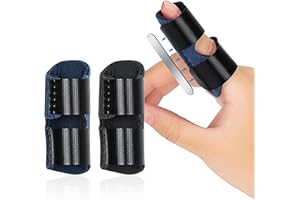 Trigger Finger Splints for Kids, Broken Finger Straightener for Kids Index, Middle, Ring and Adult Pinky Finger - Tendon Rele