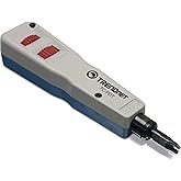TRENDnet Punch Down Tool with 110 and Krone Blade, Insert & Cut Terminations in One Operation, Precision Blades are Interchan