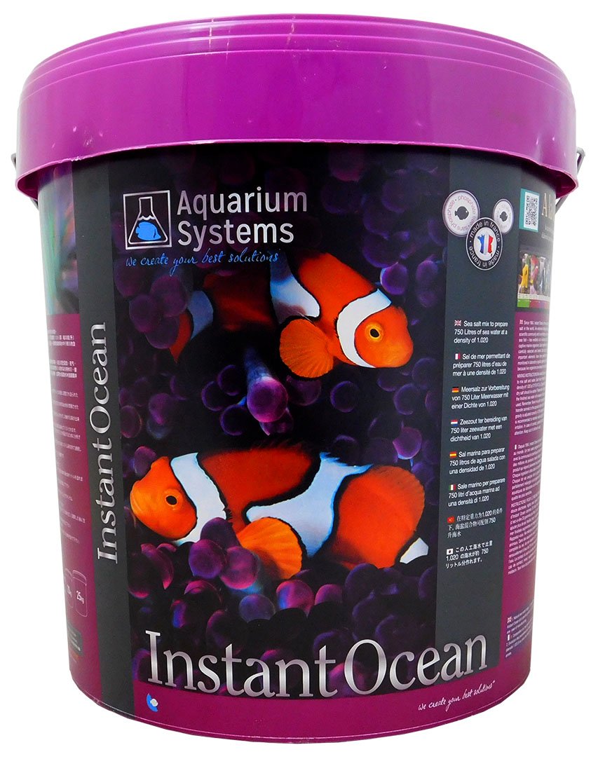 Aquarium Systems Instant Ocean Aquarium Salt 20 kg/600 L Amazon.co.uk Pet Supplies