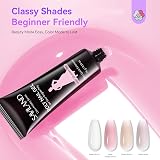 Saviland Poly Nail Gel Kit All-in-One with UV Lamp Light view 4