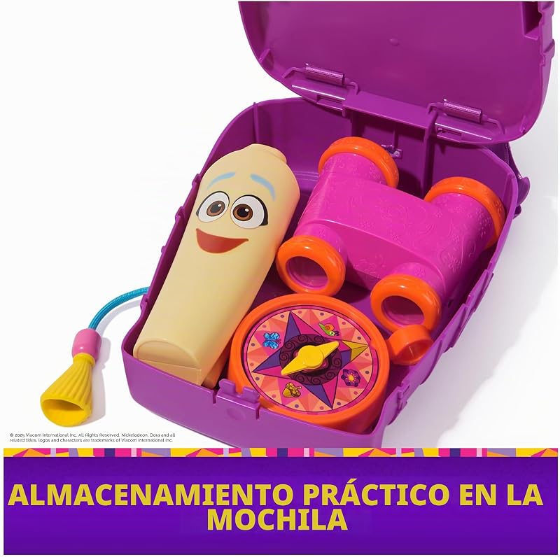 Exploradora The Explorer Role-Play MyAdvBackpack, Multicolor (Spin Master 6071799) — foto 5 de 8