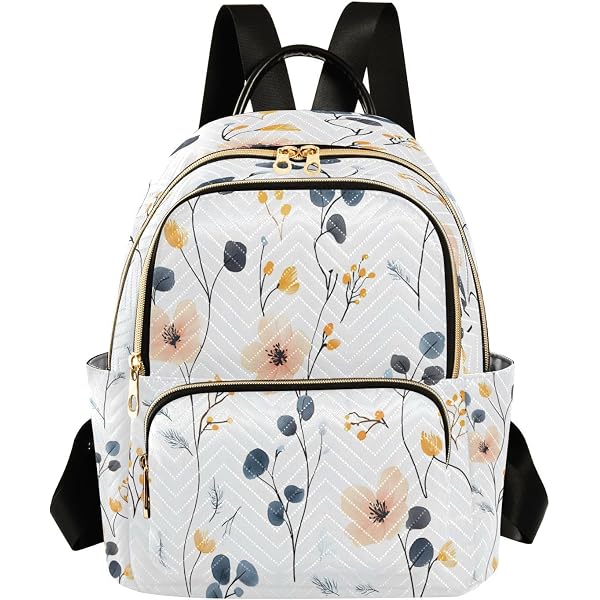 Amazon.com: ALAZA Cute Neon Flying Butterflies Mini Backpack  display picture 3
