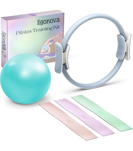 Pilates Ring 32 Cm - Anneau De Fitness Avec Poignées Antidérapantes Pour Cuisses Et Corps