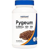 Nutricost Pygeum 5000mg, 120 Capsules - Veggie Capsules, Non-GMO, Gluten Free, Vegetarian Friendly