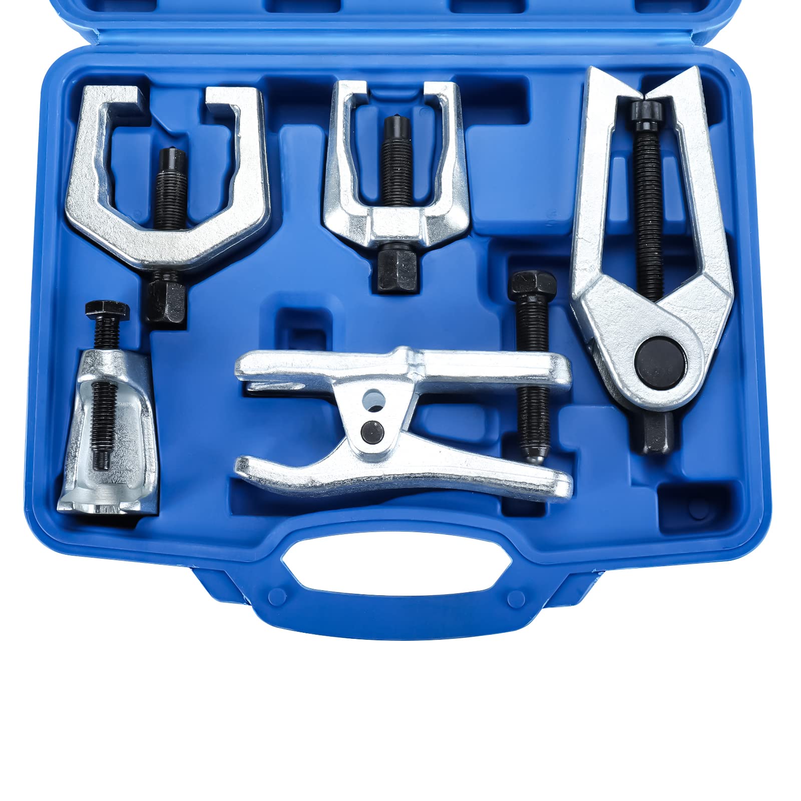 FreeTec 6pc Front End Service Tool Kit Ball Joint Separator Pitman Arm Tie Rod Puller