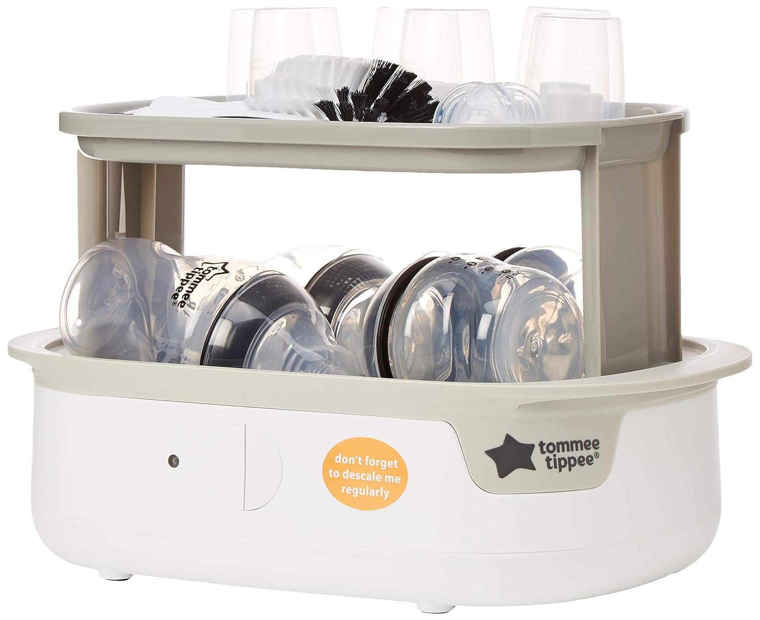 descaling tommee tippee super steam steriliser
