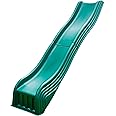 Swing-N-Slide WS 5037 Two Piece Plastic Cool Wave Slide for Swing Sets- Swing Set Replacement Slide, Green