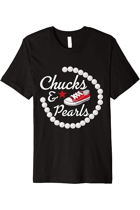 Chucks And Pearls 2021 shirt T-Shirt 