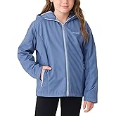 Spyder Girls Windbreaker Jacket - Lightweight Insulated Water and Wind Resistant Jackets for Girls Zip Up Kids Outerwear Coat