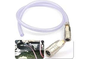 MOEBULB 9996049 Radiator Coolant Drain Hose for Volvo Mack Quick Fit Radiator Adapter with 1100mm Hose Compatible with 2004-2019 Volvo Trucks D11 D13 D16 Engines & 2008-2019 Mack MP7 MP8 MP10 Engines