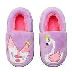 Plush Warm Slippers for Girls Boys Kids Toddlers