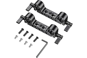 SmallRig 15mm Railblock Rod Clamp with 1/4"-20 Thread for Red and Other 15mm DSLR Camera Rig - 2061