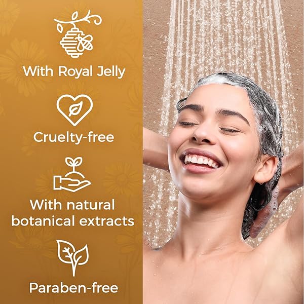TIO NACHO NATURAL LIGHTENING SHAMPOO WITH CHAMOMILE AND ROYAL JELLY, CLARIFYING SHAMPOO FOR BLONDE AND LIGHT BROWN HAIR, SHINE-ENHANCING FORMULA WITH NATURAL BOTANICAL EXTRACTS, 14 FL OZ