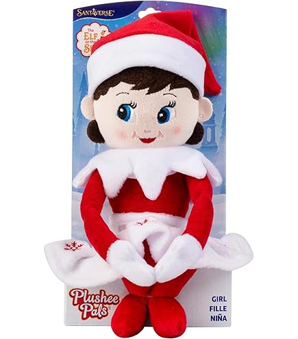 Amazon.com: 2C Christmas House Plush Elves, Fair Skin Tone