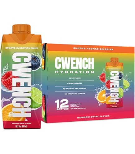 Amazon.com: CWENCH HYDRATION Mix Rainbow Swirl 10 Count – Zero