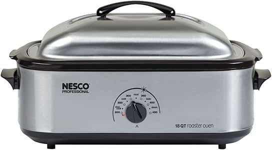 Nesco 481825PR 18Quart Professional Roaster Oven Base and Lid