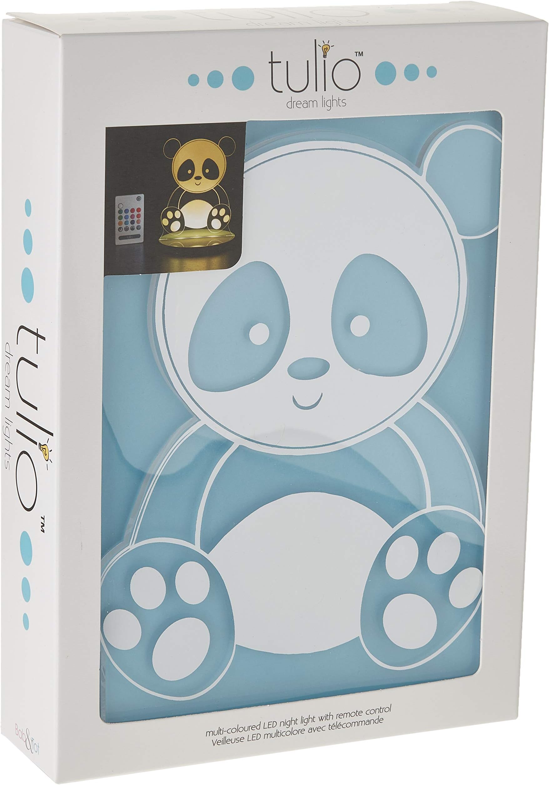 TulioDream Lights Night Light - Best Color Changing Kids Table Lamp for Boys/Girls, Remote Control, USB Power, 12 Colors for Bedroom or Décor