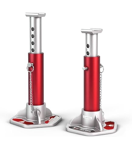Amazon.com: 3 Ton Light Weight Aluminum Racing Jack Stands 
