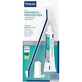 C.E.T. Oral Hygiene Kit for Dogs, Poultry flavor Toothpaste with Toothbrush | Dog toothbrush and toothpaste kit, dog dental k