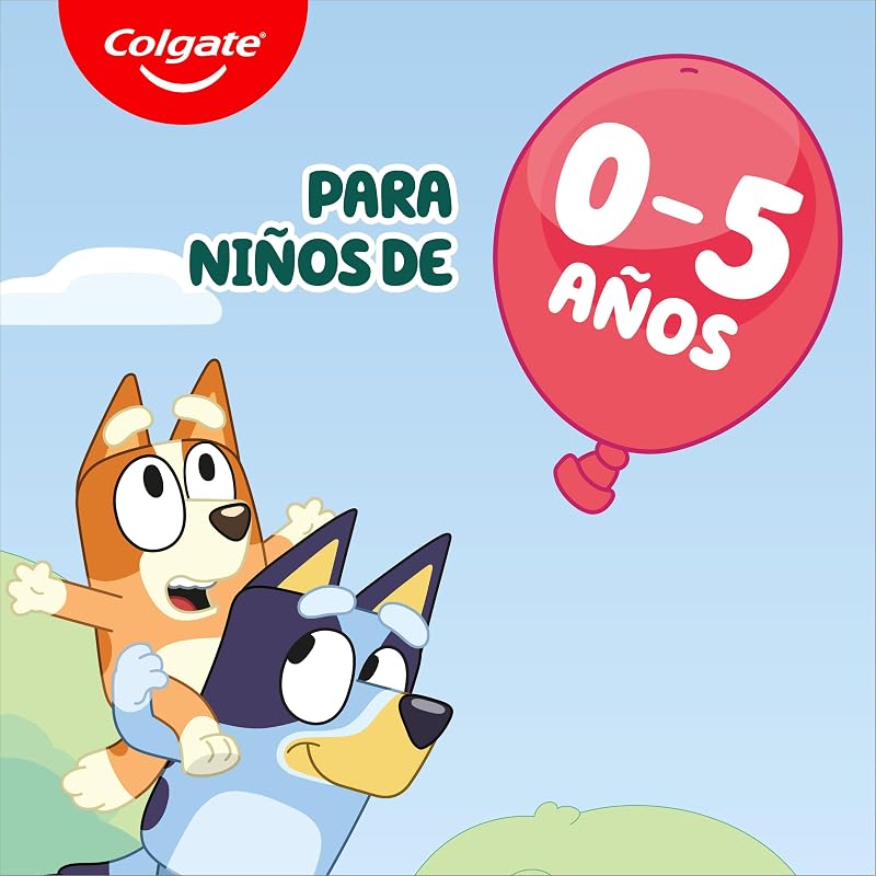 Kids Bluey, Pasta Dientes Infantil Fresa 0-5 Años, 12x50 ml