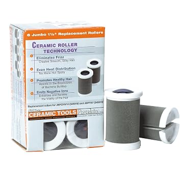 amazon com jilbere pro jumbo replacement rollers hair rollers beauty jilbere pro jumbo replacement rollers