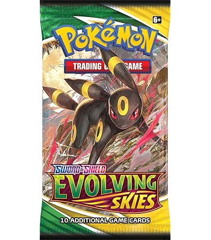 Amazon.com: Pokémon TCG: Sword & Shield 7: Evolving Skies Build