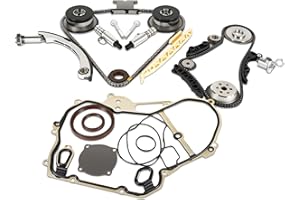YOMALL 90537632 Engine Timing Chain Kit [with VVT Intake & Exhaust] for 2011-2017 Equinox, for 2011-2017 Terrain, for 2013-2014 Malibu, for 2012-2017 Regal 2.2 2.4 Ecotec L4 DOHC Replacement OE 94201S