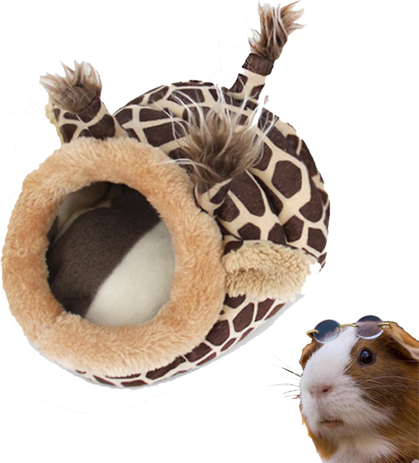 Amazon Com Puleidi Guinea Pig Bed Washable Guinea Pig Cage Accessories Small Animal Bed Hideout For Guinea Pig Chinchilla Hamsters Hedgehog Giraffe Style Kitchen Dining